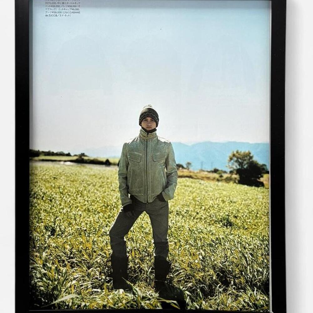 MARC Jacobs photographed print cutout framed poster 9x11